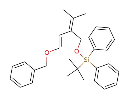 [2-(2-benzyloxy-vinyl)-3-methyl-but-2-enyloxy]-<i>tert</i>-butyl-diphenyl-silane