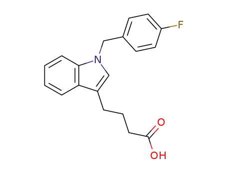 4-[1-(4-fluoro-benzyl)-1<i>H</i>-indol-3-yl]-butyric acid
