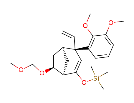 [(1R,4R,5S,7S)-4-(2,3-Dimethoxy-phenyl)-7-methoxymethoxy-4-vinyl-bicyclo[3.2.1]oct-2-en-2-yloxy]-trimethyl-silane