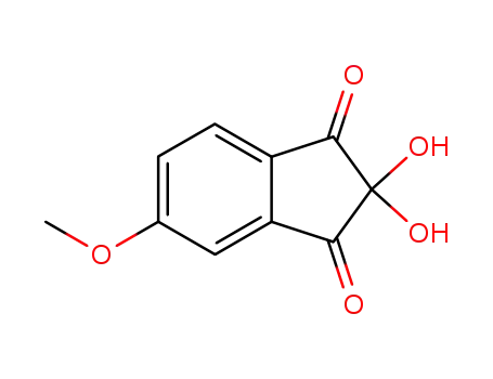 Molecular Structure of 106507-42-0 (5-METHOXYNINHYDRIN MONOHYDRATE)