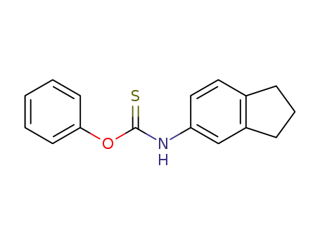Molecular Structure of 302576-95-0 ((indan-5-ylamino)phenoxymethane-1-thione)