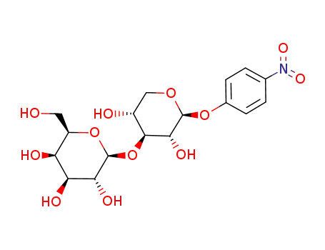 p-nitrophenyl O-β-D-galactopyranosyl-(1->3)-β-D-xylopyranoside