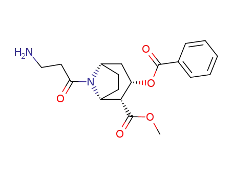 (1R,2R,3S,5S)-8-(3-Amino-propionyl)-3-benzoyloxy-8-aza-bicyclo[3.2.1]octane-2-carboxylic acid methyl ester
