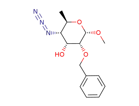methyl 4-azido-2-O-benzyl-4,6-dideoxy-α-D-allopyranoside