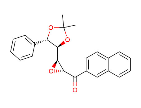 [(2R,3S)-3-((4R,5S)-2,2-Dimethyl-5-phenyl-[1,3]dioxolan-4-yl)-oxiranyl]-naphthalen-2-yl-methanone