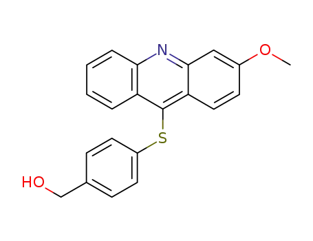 4-<(3-methoxy-9-acridinyl)thio>benzyl alcohol