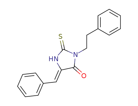5-((Z)-benzylidene)-3-(2-phenylethyl)-2-thiohydantoin