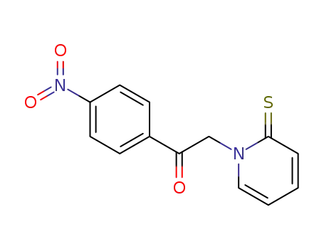 1-{4-nitrophenyl}-2-(2-thioxo-1(2H)-pyridinyl)ethanone
