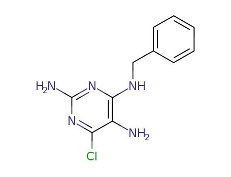 2,5-diamino-4-benzylamino-6-chloropyrimidine