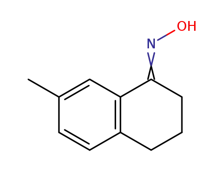 Molecular Structure of 5462-81-7 ((NE)-N-(7-methyltetralin-1-ylidene)hydroxylamine)