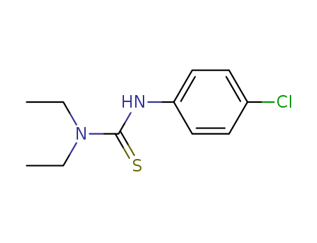 Thiourea,N'-(4-chlorophenyl)-N,N-diethyl- cas  24486-01-9