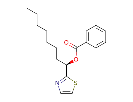 Benzoic acid (R)-1-thiazol-2-yl-octyl ester