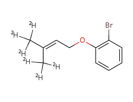 O-(3-trideuteriomethyl-4,4,4-trideuterio-2-buten-1-yl)-2-bromophenol