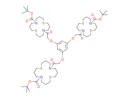 1,3,5-tris[(13-tert-butoxycarbonyl-1,9-dithia-5,13-diazacyclohexadec-5-yl)carbonylmethoxy]benzene