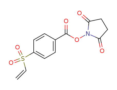 Benzoic acid,4-(ethenylsulfonyl)-, 2,5-dioxo-1-pyrrolidinyl ester