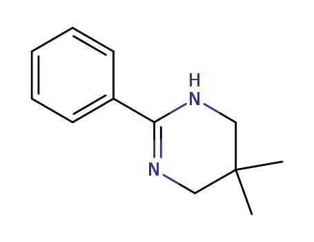 Pyrimidine, 1,4,5,6-tetrahydro-5,5-dimethyl-2-phenyl-