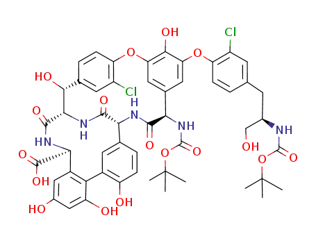 C<sub>52</sub>H<sub>53</sub>Cl<sub>2</sub>N<sub>5</sub>O<sub>17</sub>