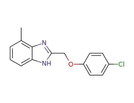 2-[(4-Chlorophenoxy)methyl]-4-methylbenzimidazole