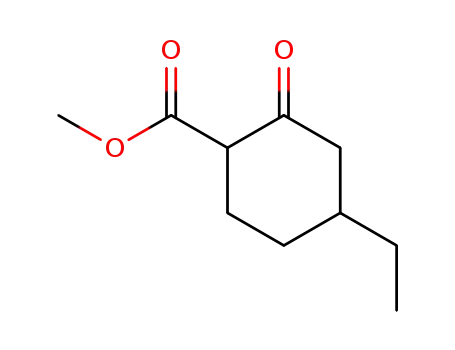 Cyclohexanecarboxylic acid, 4-ethyl-2-oxo-, methyl ester