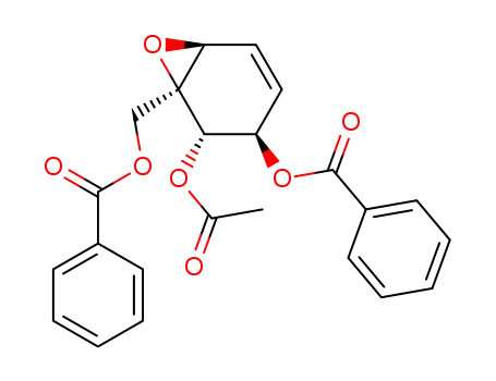 2-(acetyloxy)-1-[(benzoyloxy)methyl]-7-oxabicyclo[4.1.0]hept-4-en-3-yl benzoate