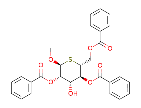 methyl 2,4,6-tri-O-benzoyl-5-thio-α-D-mannopyranoside