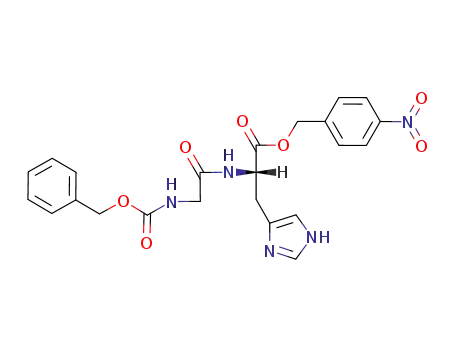 L-Histidine, N-[(phenylmethoxy)carbonyl]glycyl-, (4-nitrophenyl)methyl
ester