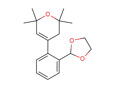 4-(2-[1,3]dioxolan-2-yl-phenyl)-2,2,6,6-tetramethyl-3,6-dihydro-2<i>H</i>-pyran