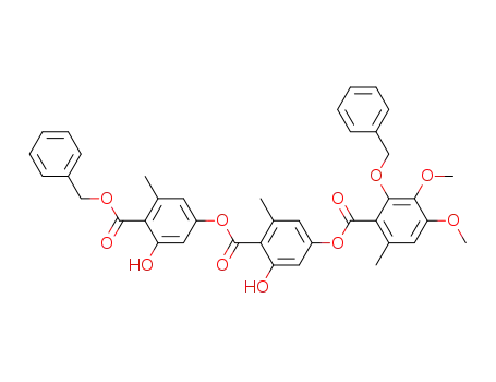benzyl 2-O-benzyl-3-methoxy-4-O-methylgyrophorate