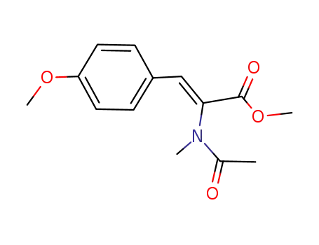 (Z)-2-(Acetyl-methyl-amino)-3-(4-methoxy-phenyl)-acrylic acid methyl ester