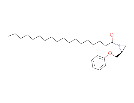Aziridine, 1-(1-oxooctadecyl)-2-(phenoxymethyl)-, (2S)-