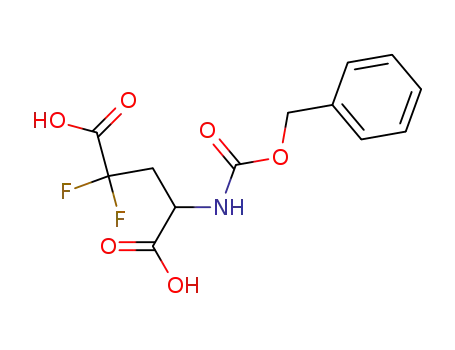 N-benzyloxycarbonyl-4,4-difluoroglutamic acid