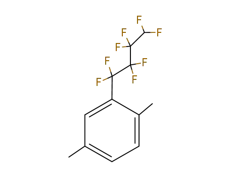 Benzene, 1,4-dimethyl-2-(1,1,2,2,3,3,4,4-octafluorobutyl)-