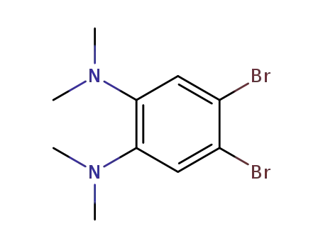 1,2-dibromo-4,5-bis(dimethylamino)benzene