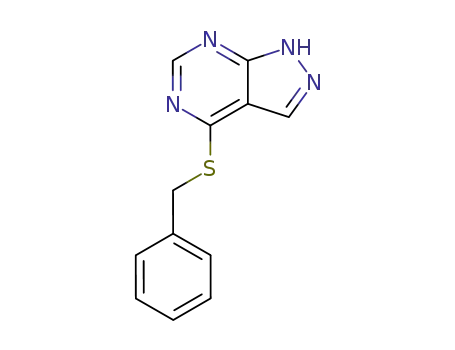 4-benzylsulfanyl-1H-pyrazolo[3,4-d]pyrimidine
