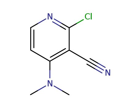 2-chloro-4-(dimethylamino)pyridine-3-carbonitrile