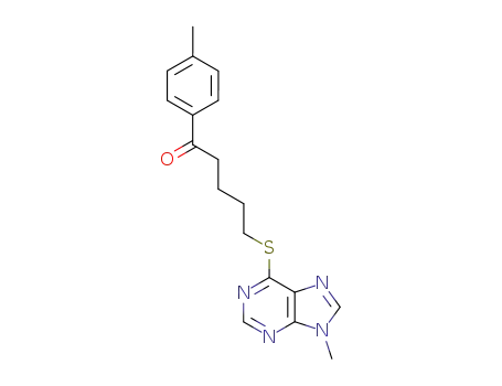9-methyl-6-(ω-p-methylbenzoylbutylthio)purine