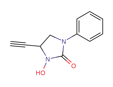 4-ethynyl-3-hydroxy-1-phenyl-2-imidazolidinone