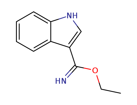 1H-Indole-3-carboximidic acid, ethyl ester