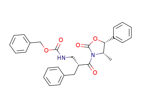 [(R)-2-Benzyl-3-((4S,5R)-4-methyl-2-oxo-5-phenyl-oxazolidin-3-yl)-3-oxo-propyl]-carbamic acid benzyl ester
