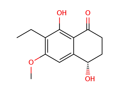 Molecular Structure of 56495-98-8 (O-methylasparvenone)
