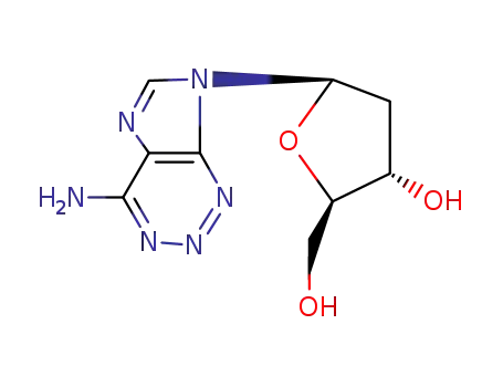 5-(4-Aminoimidazo[4,5-d]triazin-7-yl)-2-(hydroxymethyl)oxolan-3-ol