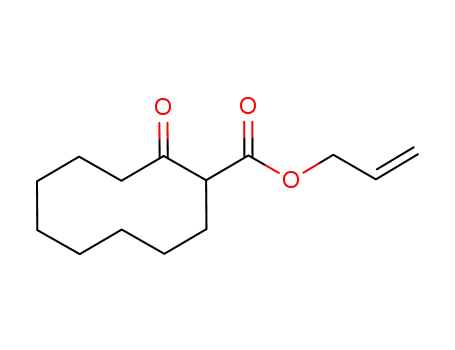 Molecular Structure of 307492-98-4 (prop-2-enyl 2-oxocyclodecane-1-carboxylate)