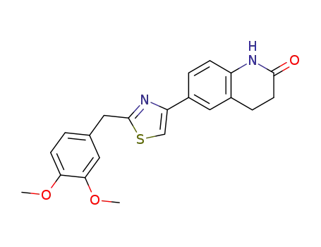 6-[2-(3,4-Dimethoxy-benzyl)-thiazol-4-yl]-3,4-dihydro-1H-quinolin-2-one