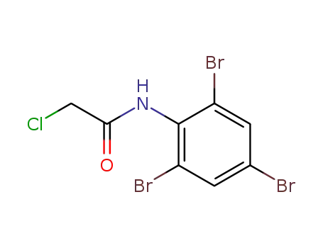 Molecular Structure of 89892-46-6 (2-CHLORO-N-(2,4,6-TRIBROMOPHENYL)ACETAMIDE)