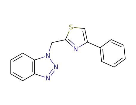 2-(Benzotriazol-1-ylmethyl)-4-phenylthiazole