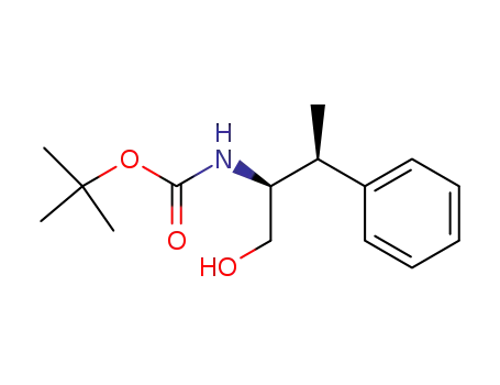 N-[(alphaS,betaS)-alpha-(Hydroxymethyl)-beta-methylphenethyl]carbamic acid tert-butyl ester