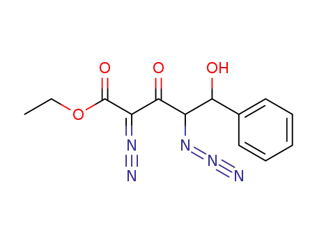 ethyl 4-azido-2-diazo-5-hydroxy-3-oxo-5-phenylpentanoate