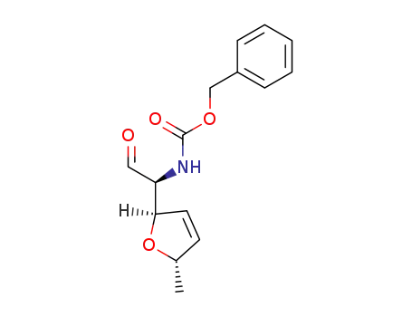 [(S)-1-((2R,5S)-5-Methyl-2,5-dihydro-furan-2-yl)-2-oxo-ethyl]-carbamic acid benzyl ester