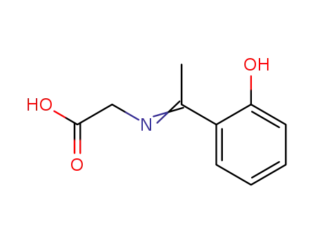 Molecular Structure of 132656-09-8 (Glycine, N-[1-(2-hydroxyphenyl)ethylidene]-)