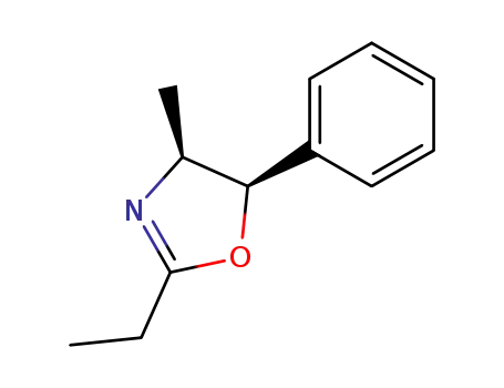 Molecular Structure of 205178-48-9 ((4S,5R)-2-ethyl-4-methyl-5-phenyl-2-oxazoline)